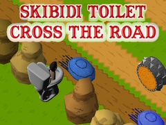 Cluiche Skibidi Toilet Cross The Road