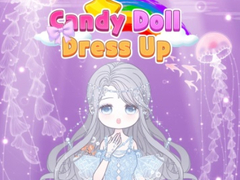 Cluiche Candy Doll Dress Up