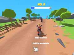 Cluiche Moto Attack Bike Racing