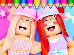 Cluiche Coloring Book: Roblox Bestie