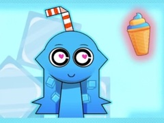Cluiche Sprunki Ice Mod  Aqua