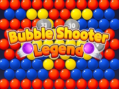 Cluiche Bubble Shooter Legend