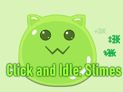 Cluiche Click and Idle: Slimes