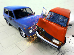 Cluiche Car Crash Test