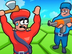 Cluiche Tile Hex World: Red vs Blue