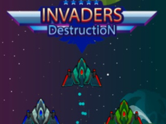 Cluiche Invaders Destruction
