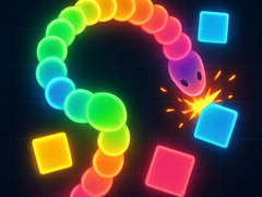 Cluiche Snake Frenzy Color Clash