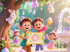 Cluiche Find The Differences: Easter Egg Hunt