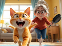 Cluiche Bad Cat Simulator