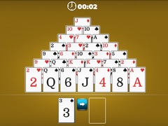 Cluiche Pyramid Solitaire