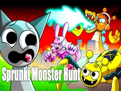 Cluiche Sprunki Monster Hunt