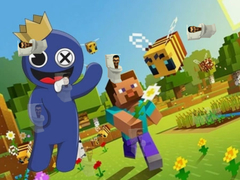 Cluiche Rainbow Friends Minecraft Hidden Skibidi