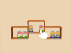 Cluiche Sort Match 3d Goods Puzzle