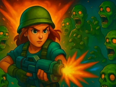 Cluiche Zombie Auto Defense