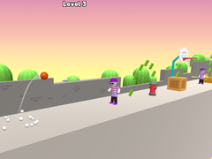 Cluiche Bounce Dunk Basketball