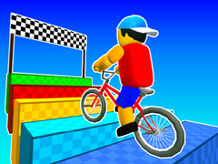 Cluiche Obby On a Bike