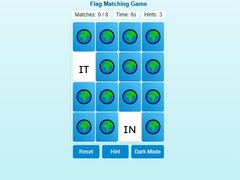 Cluiche Memory Match Flag Edition