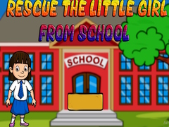 Cluiche Rescue the Little Girl from School