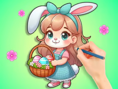 Cluiche Coloring Book: Easter Eggs DIY