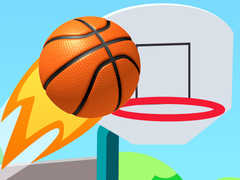 Cluiche Bounce Dunk Basketball