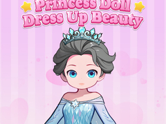 Cluiche Princess Doll Dress Up Beauty