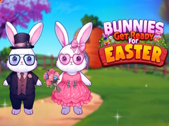 Cluiche Bunnies Get Ready for Easter