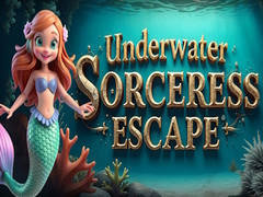 Cluiche Underwater Sorceress Escape