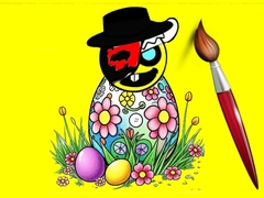Cluiche Sprunki Easter Coloring