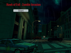Cluiche Hawk Of Evil Zombie Invasion