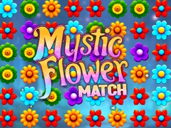 Cluiche Mystic Flower Match