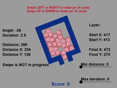 Cluiche Candy Shake Shake Gravity Puzzle