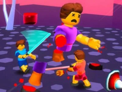 Cluiche Hero Blocks Arena! Ragdoll Sword Fight