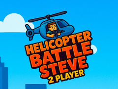 Cluiche Helicopter Battle Steve 2 Player