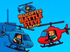Cluiche Helicopter Battle Steve 2 Player
