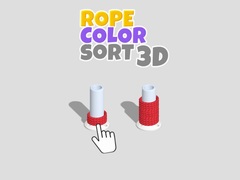 Cluiche Rope Color Sort 3D