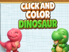 Cluiche Click And Colors Dinosaurs