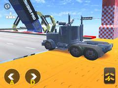 Cluiche Truck Simulator Stunt Extreme