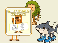 Cluiche Tung Tung Sahur Coloring Book