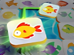 Cluiche Mahjong Connect Fish World