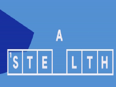 Cluiche Stealth Crossword