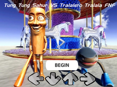 Cluiche Tung Tung Sahur VS Tralalero Tralala FNF