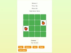 Cluiche Fruit Memory Match Brain Puzzle