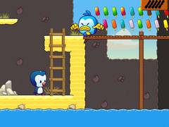 Cluiche Niels Penguin Adventure