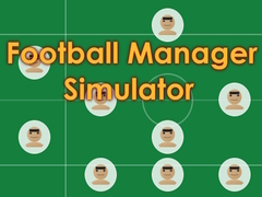 Cluiche Football Manager Simulator
