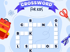 Cluiche Crossword for Kids