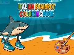 Cluiche Italian Brainrot Coloring Book