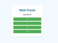 Cluiche Math Puzzle