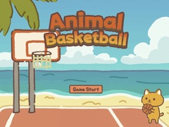 Cluiche Animal Basketball