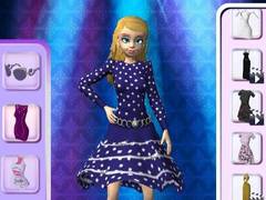 Cluiche Model Dress Up Makeover Game