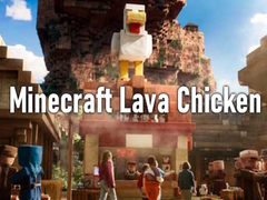 Cluiche Minecraft Lava Chicken